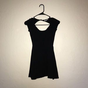 AMERICAN EAGLE Black Fit & Flare Dress